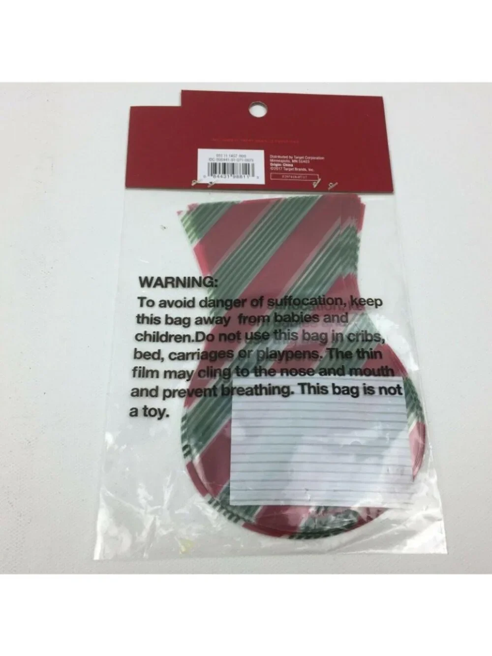 Wilton Wondershop 35 Treat Party Bag Gift Reg Green Stripes Twisty Ties